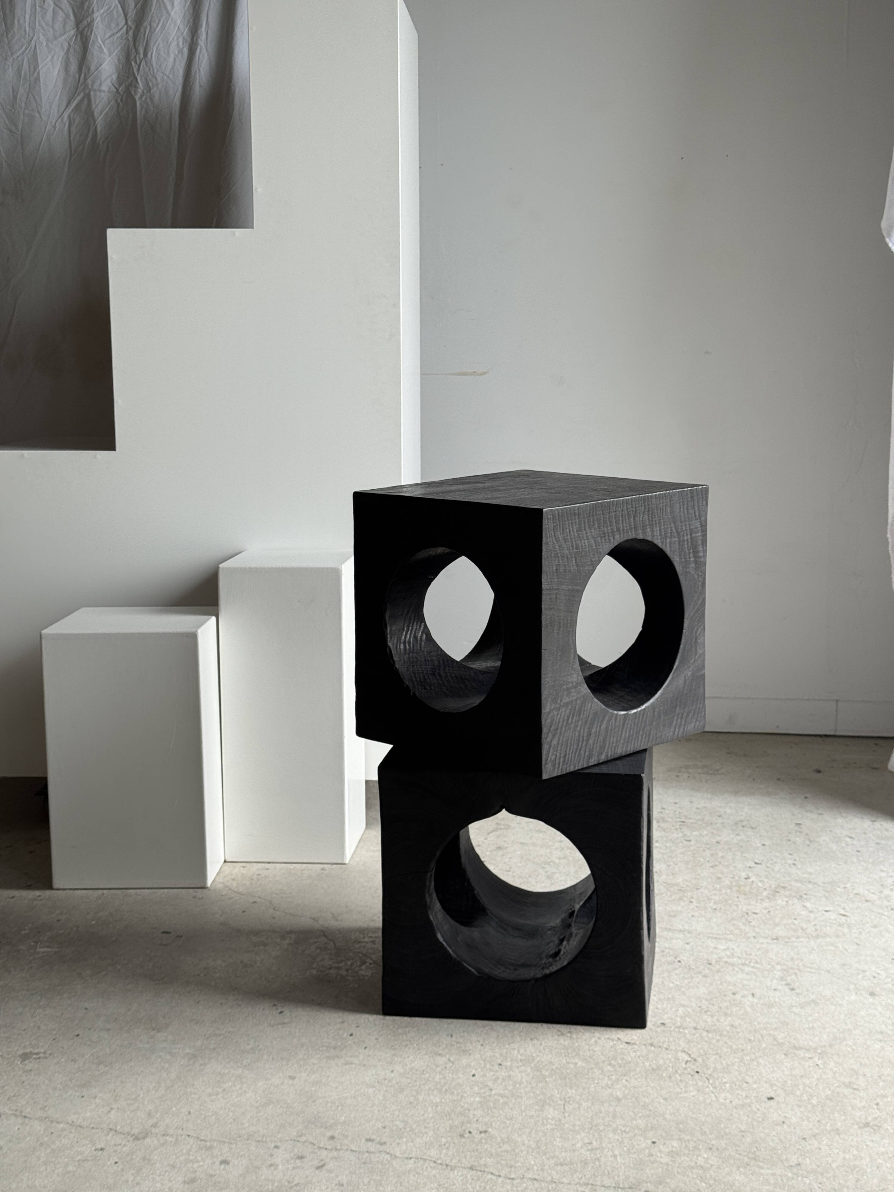 Coffee table, or openwork cubic stool H40 W40