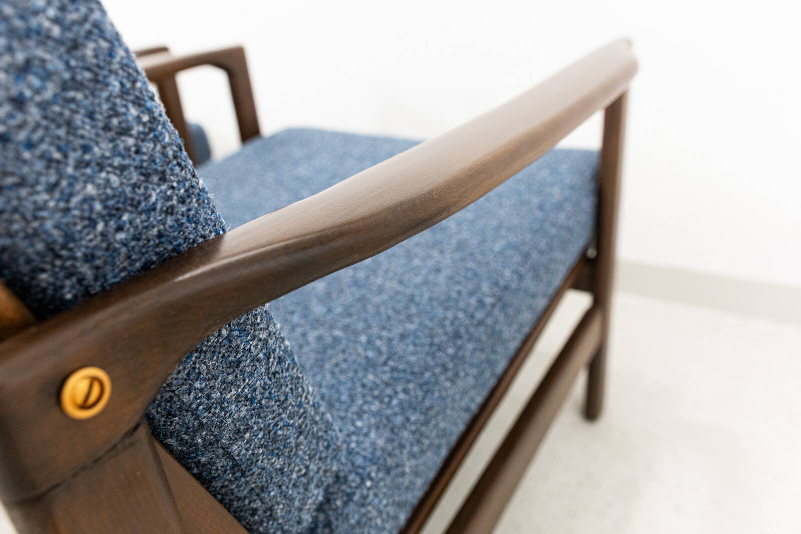 Vintage armchairs B-7522 by Zenon Bączyk, Poland, 1960s, set of 2