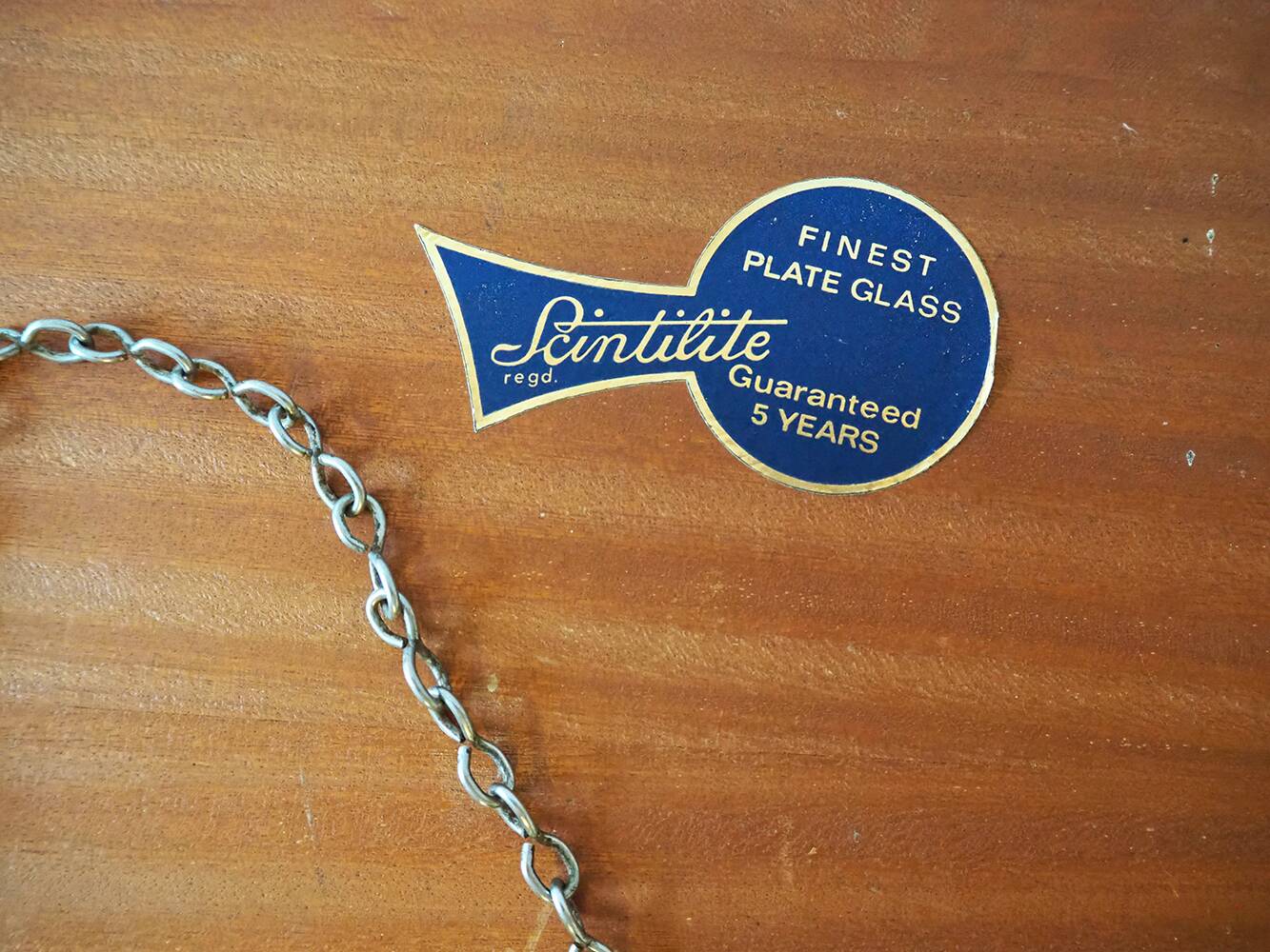 Scandinavian vintage mirror from the 60s