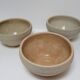 Three ceramic bowls