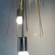 Vintage murano glass leaf chandelier, 1970s