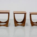 Tables gigognes "Astro" en teck  de G-Plan 1960s