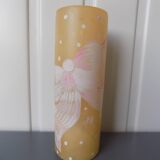 Marble vase with signature (14cm)