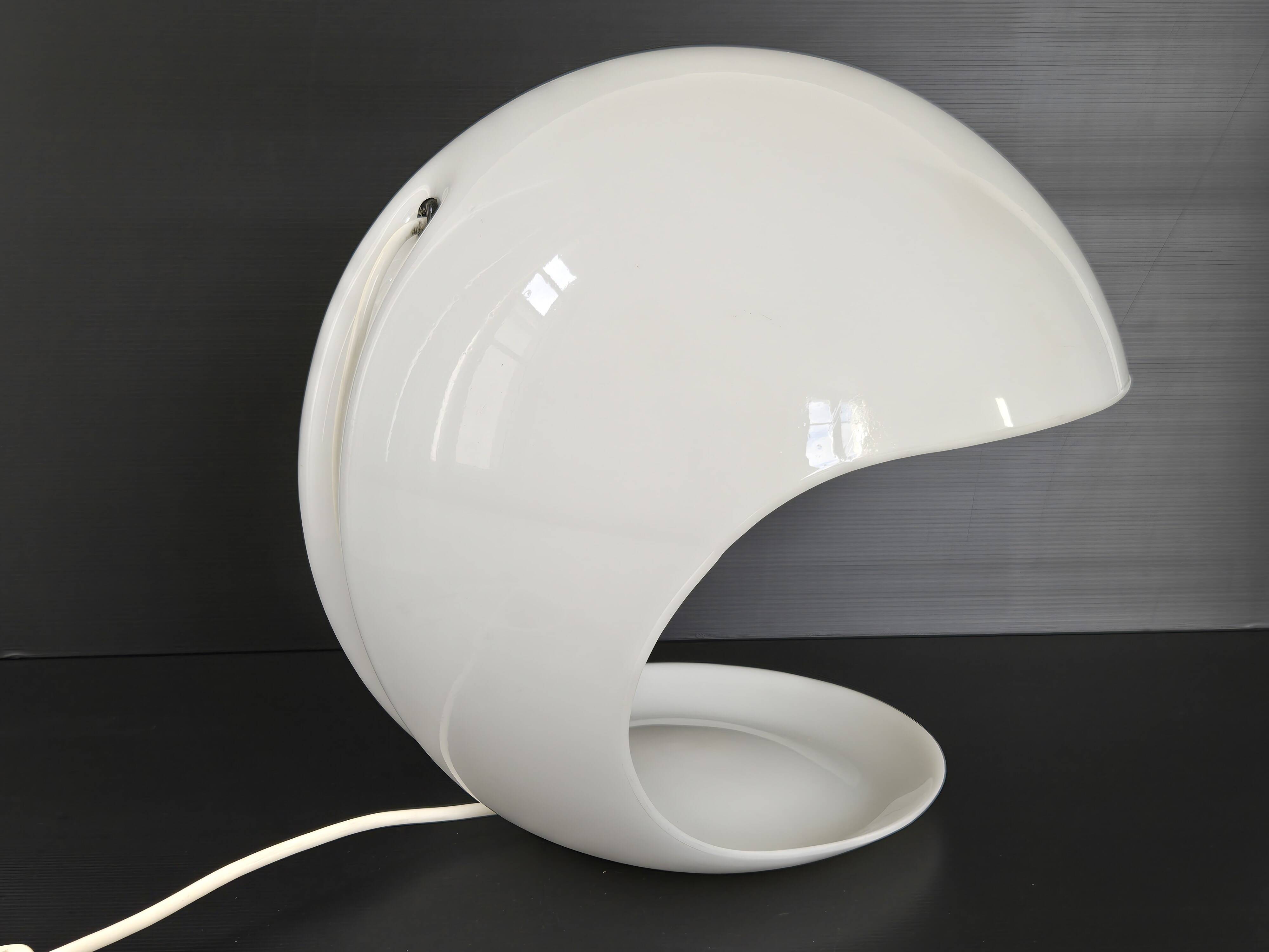 Foglia lamp by Elio Martinelli 1960 vintage