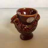Royal brown keramiek chicken egg cup