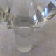 Small carafe in Glass and MASSIF ARGENT - MINERVE