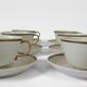 Tea service 12 people, Richard Ginori, 30s