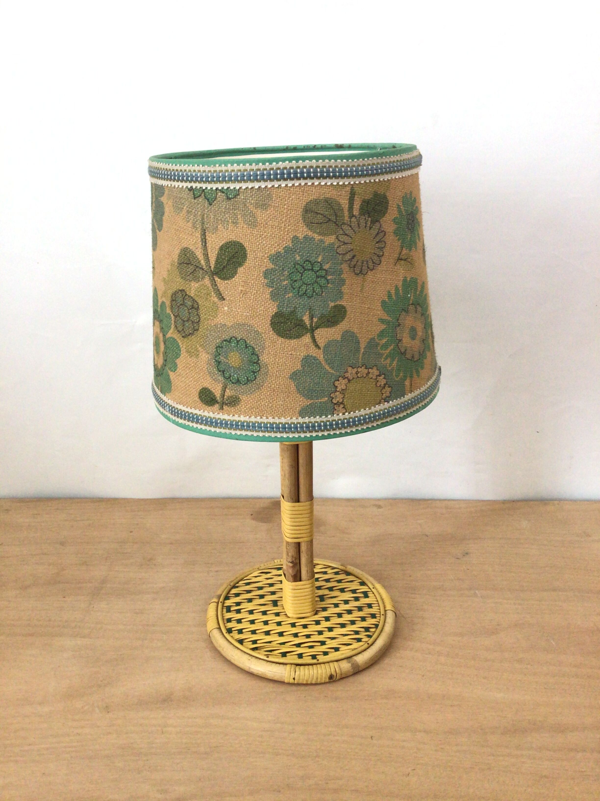 Rattan lamp