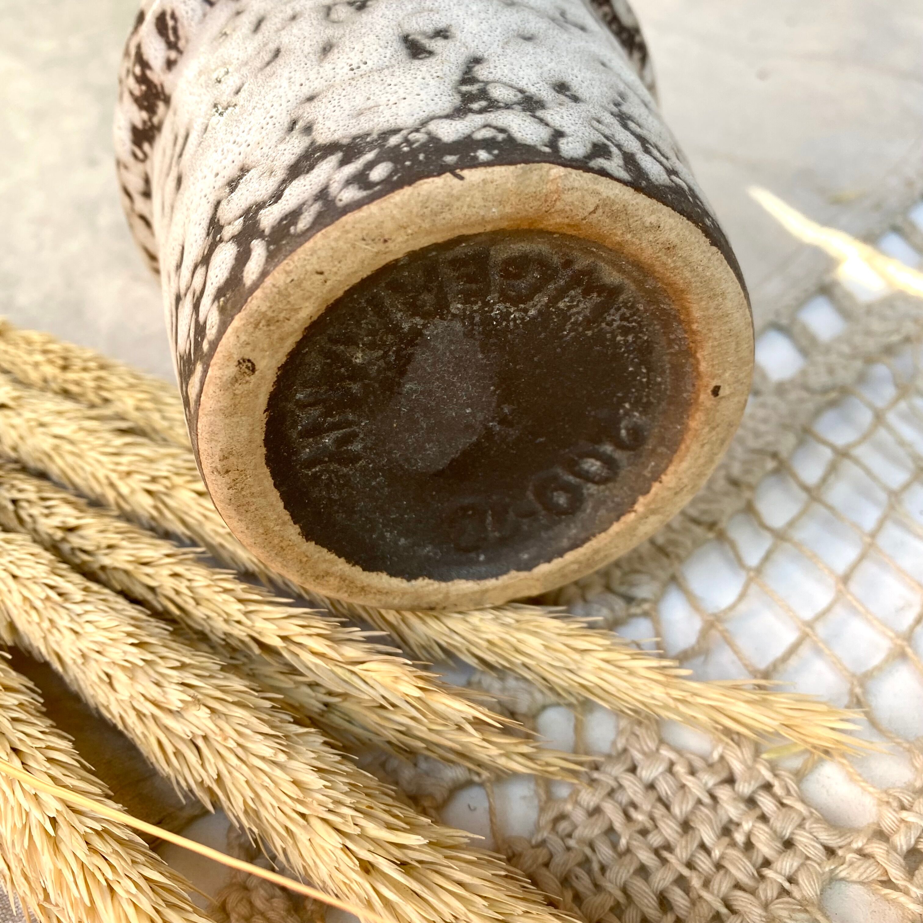 Vintage Schleurih ceramik Fat Lava vase