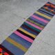 Vintage Turkish hallway rug 47x248 cm