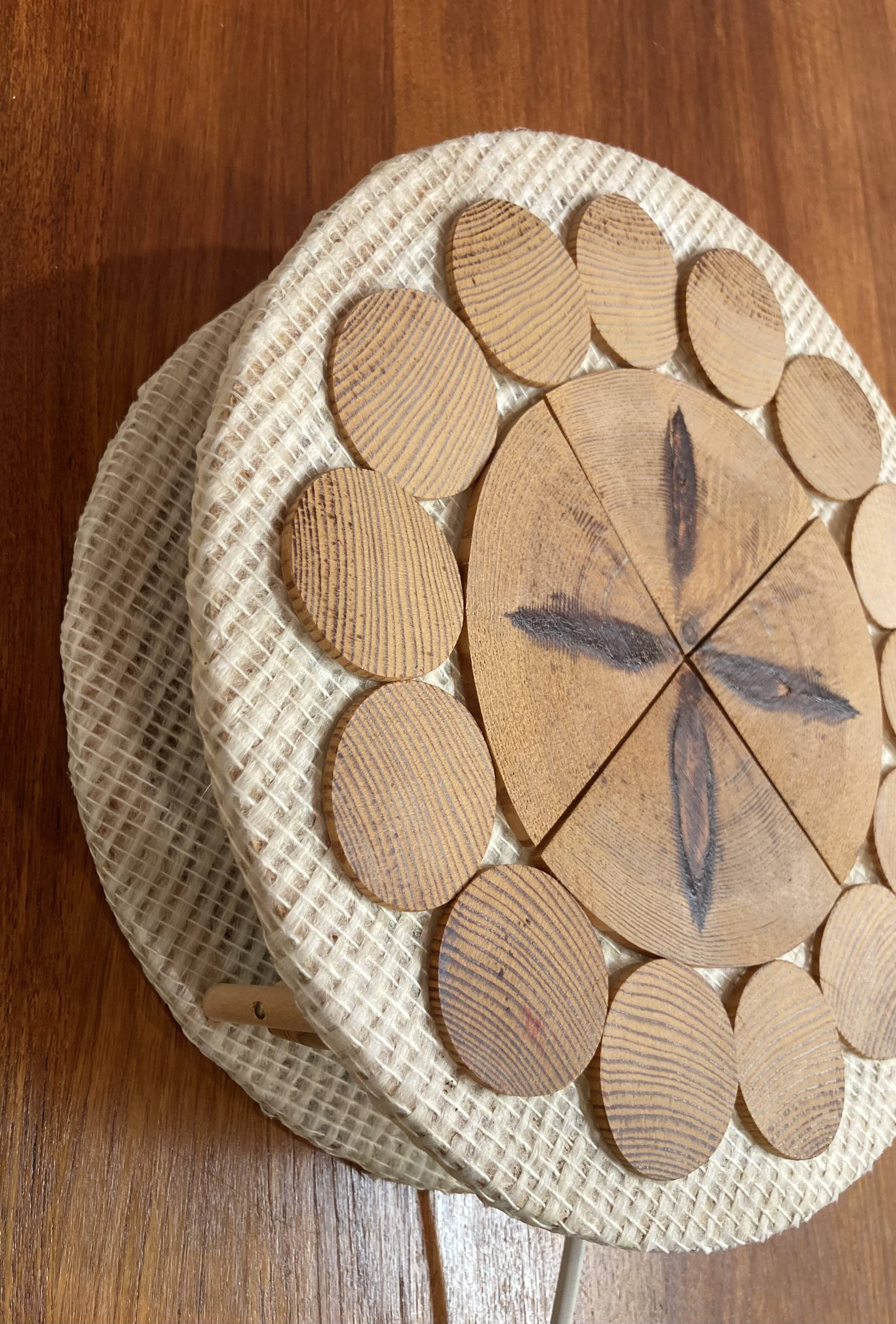 1950s Scandinavian applique design.