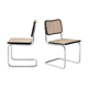 Paire de chaises cesca B32 noires par Marcel Breuer