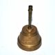 Sainte Agnès table bell in gilded bronze - Vintage bell service