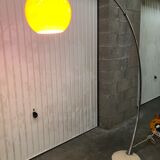 Arc floor lamp design of the 60s