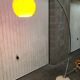Arc floor lamp design of the 60s