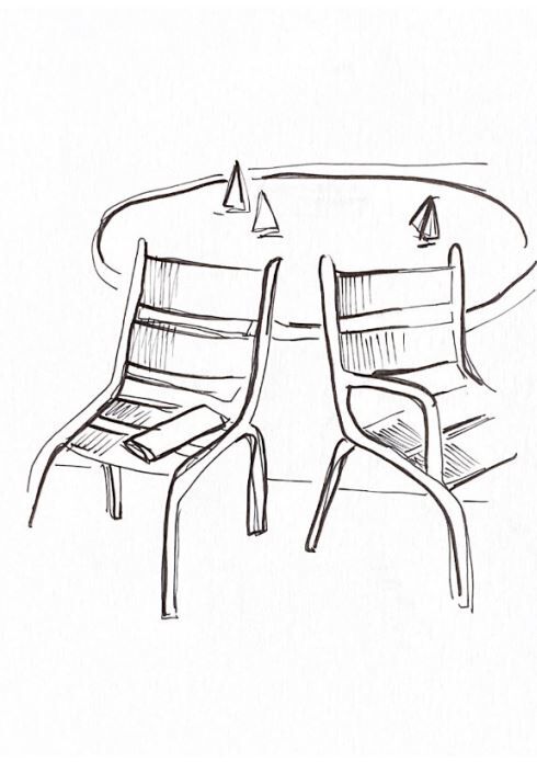 Illustration "Chat" - A4