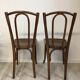 Paire de chaises bistrot