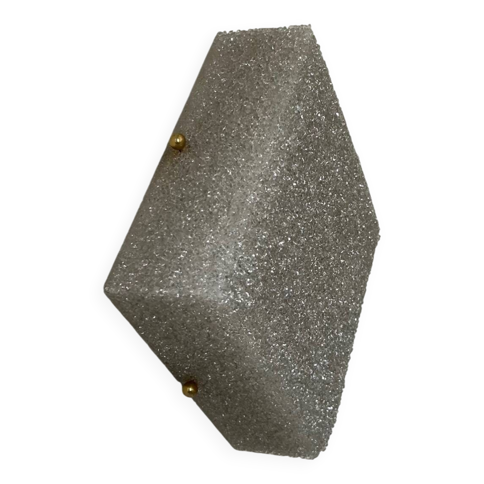 Vintage brass and Perspex wall lamp, France 1960