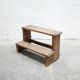 Workshop step, antique wooden stool