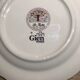 Set of 6 dessert plates, Gien, “Les Tartes” collection