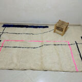 Tribal berber carpet 260 x 158 cm