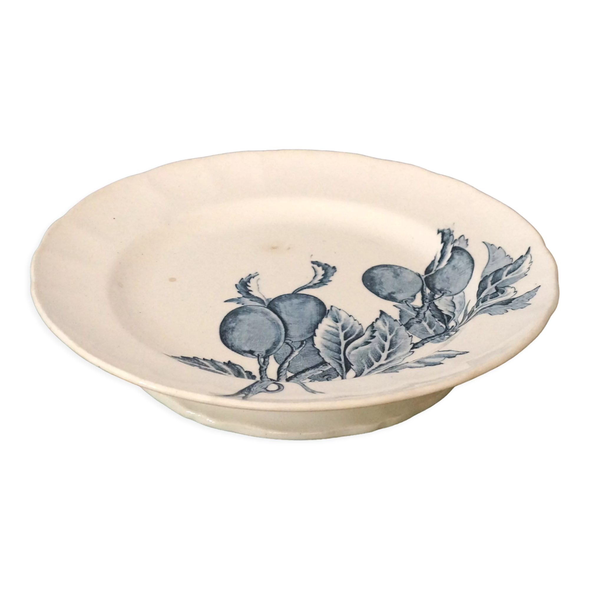 Cake plate on piedouche terre de fer