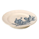 Assiette à gâteau sur piedouche terre de fer