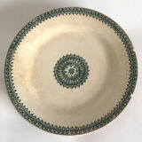 Old flat plates Creil Montereau