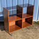 Meuble rangement Hi-Fi vinyles moderniste vintage 1960