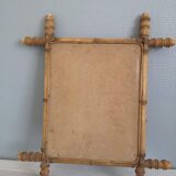 Former mirror bamboo 30 years 46x40cm