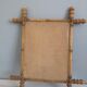 Former mirror bamboo 30 years 46x40cm
