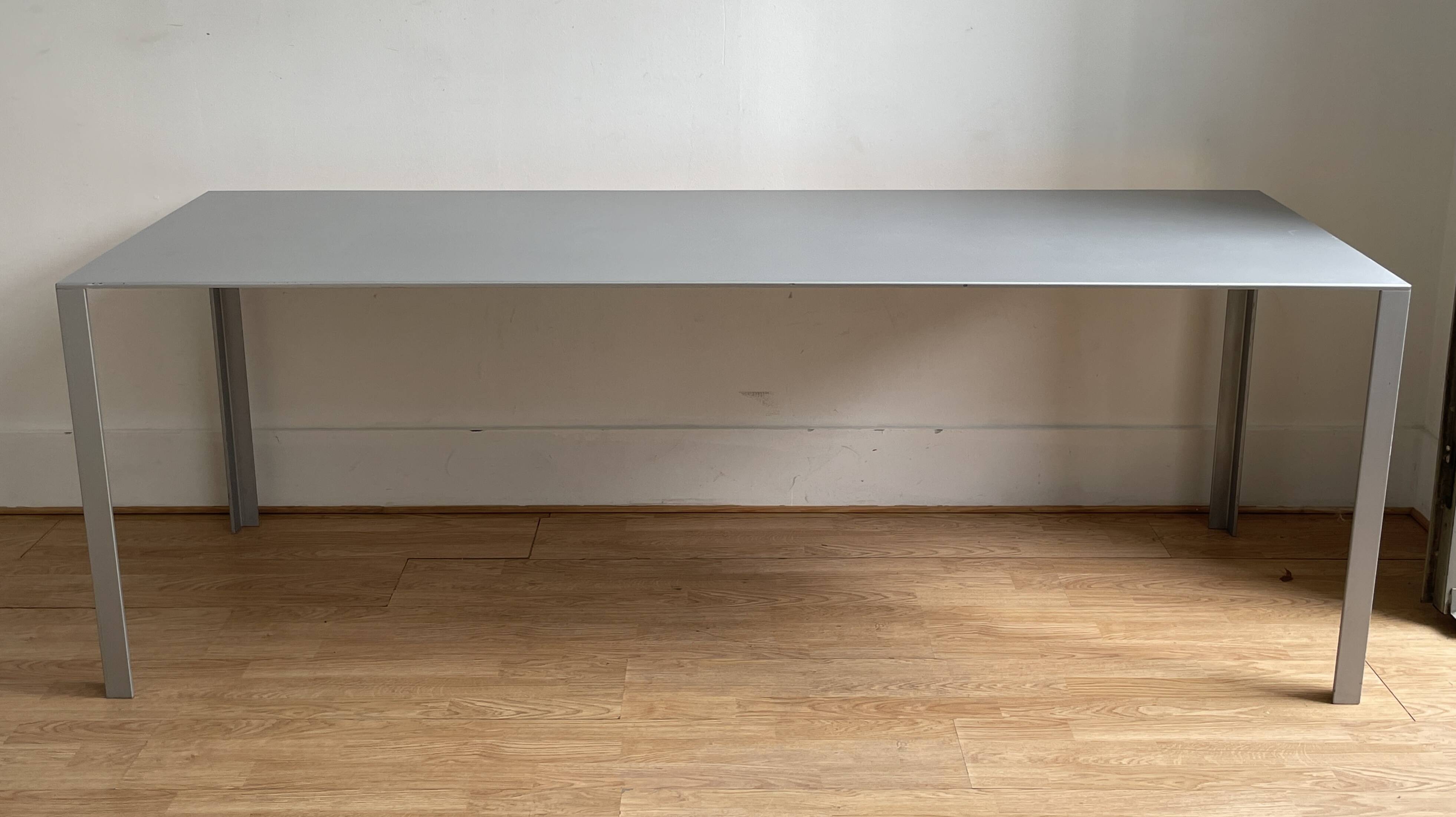 Table "LESS", 1994, designed by Jean Nouvel, for office or domestic use.