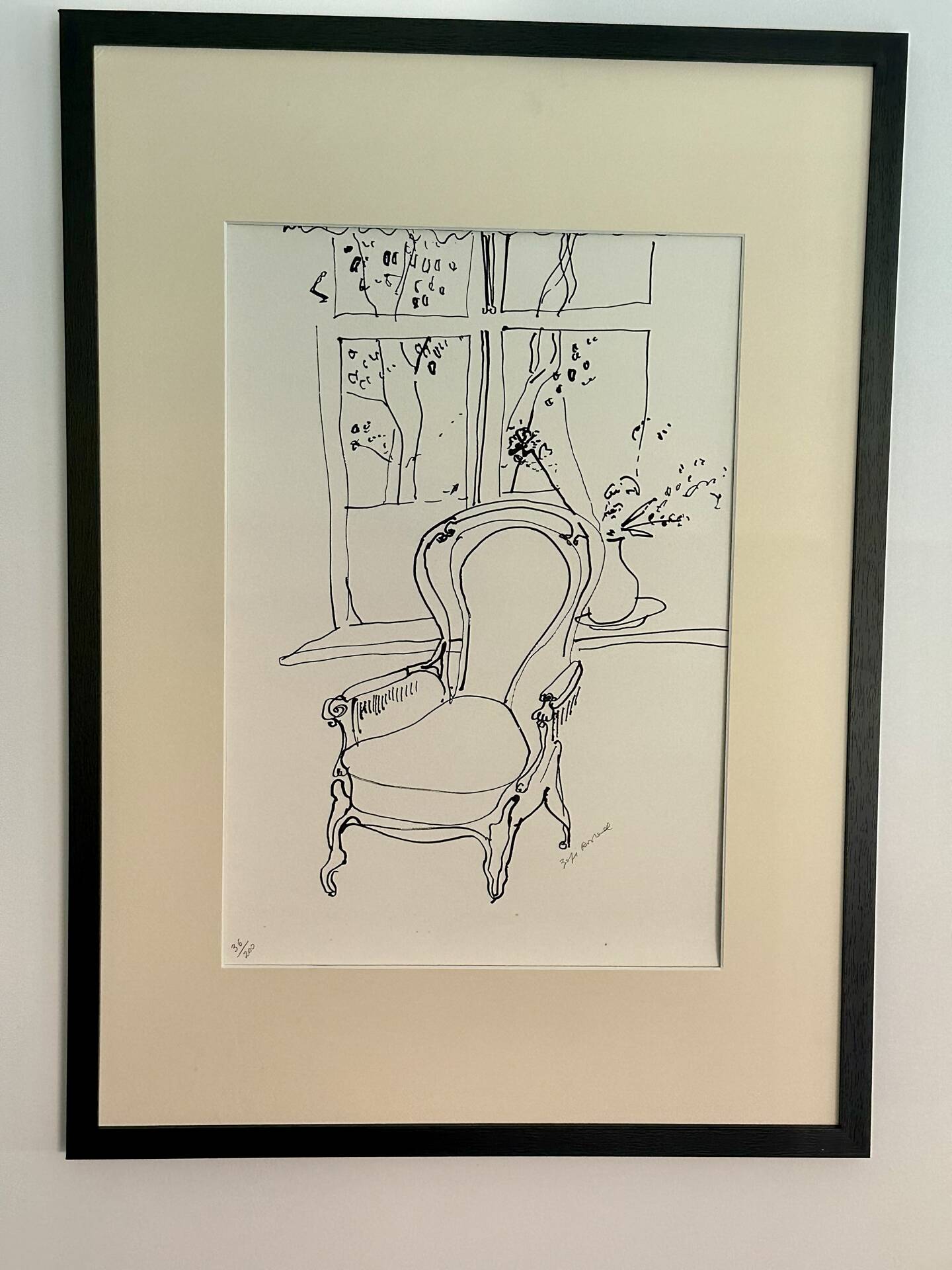 Print, original lithograph by Zofia Rostad