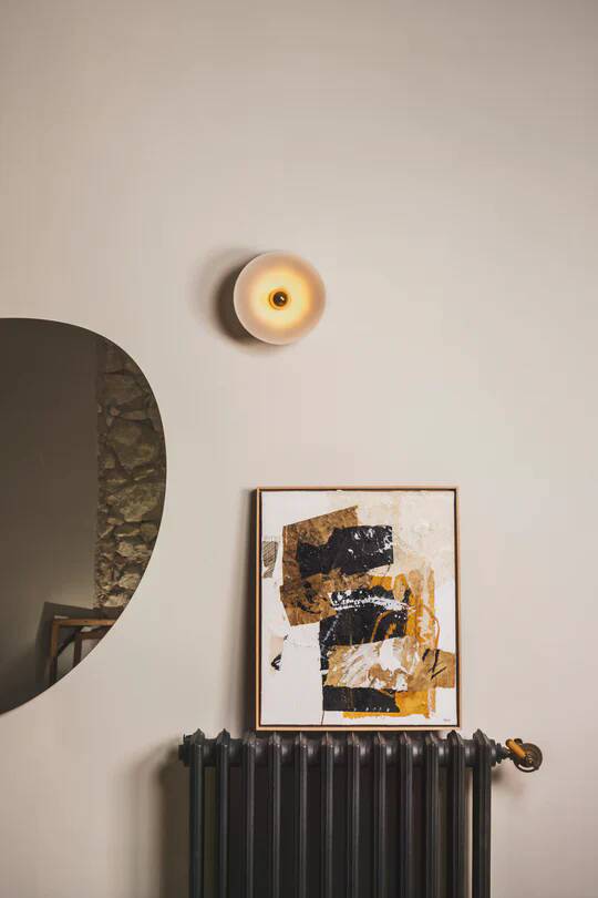 Lisette - white terracotta - wall light