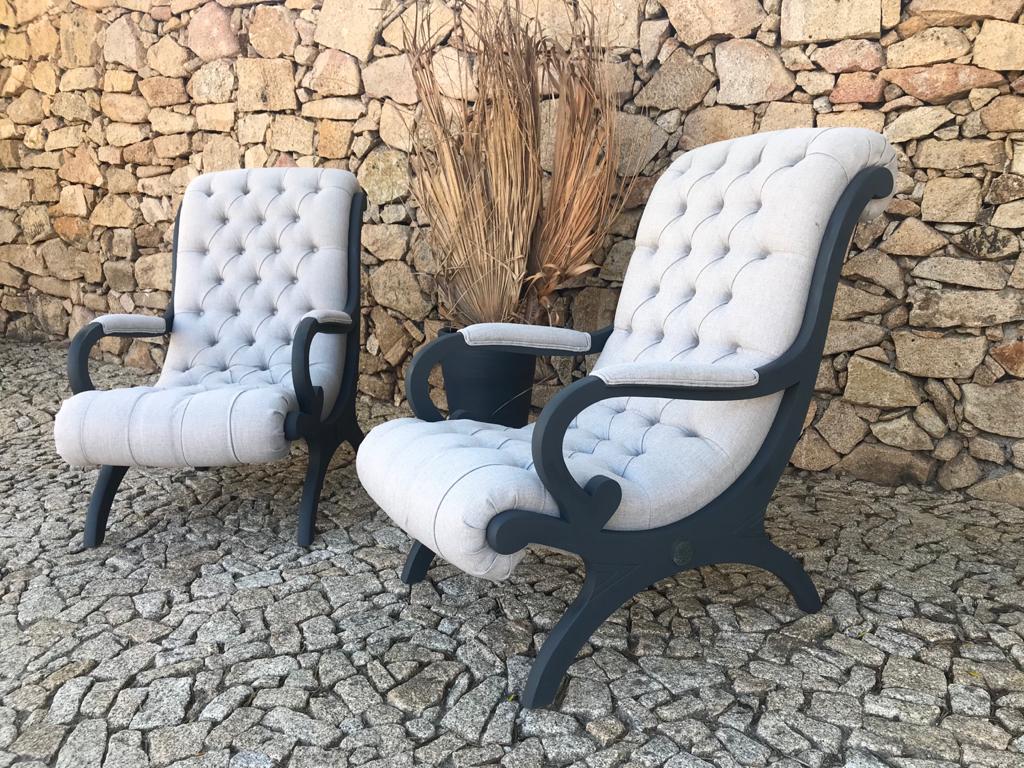 Victoria Chesterfields armchairs