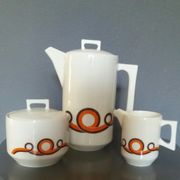 Sugar coffee maker and milk pot Massé Surget