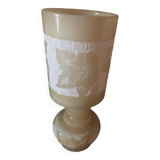 Engraved bedside lamp