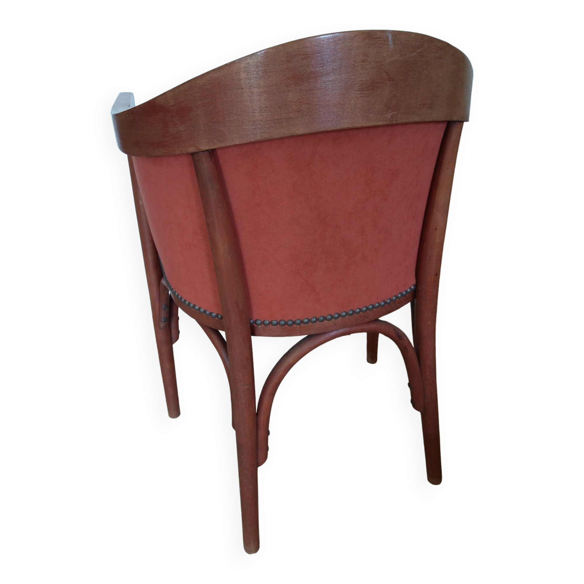 Period art deco barrel armchair