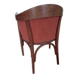 Period art deco barrel armchair