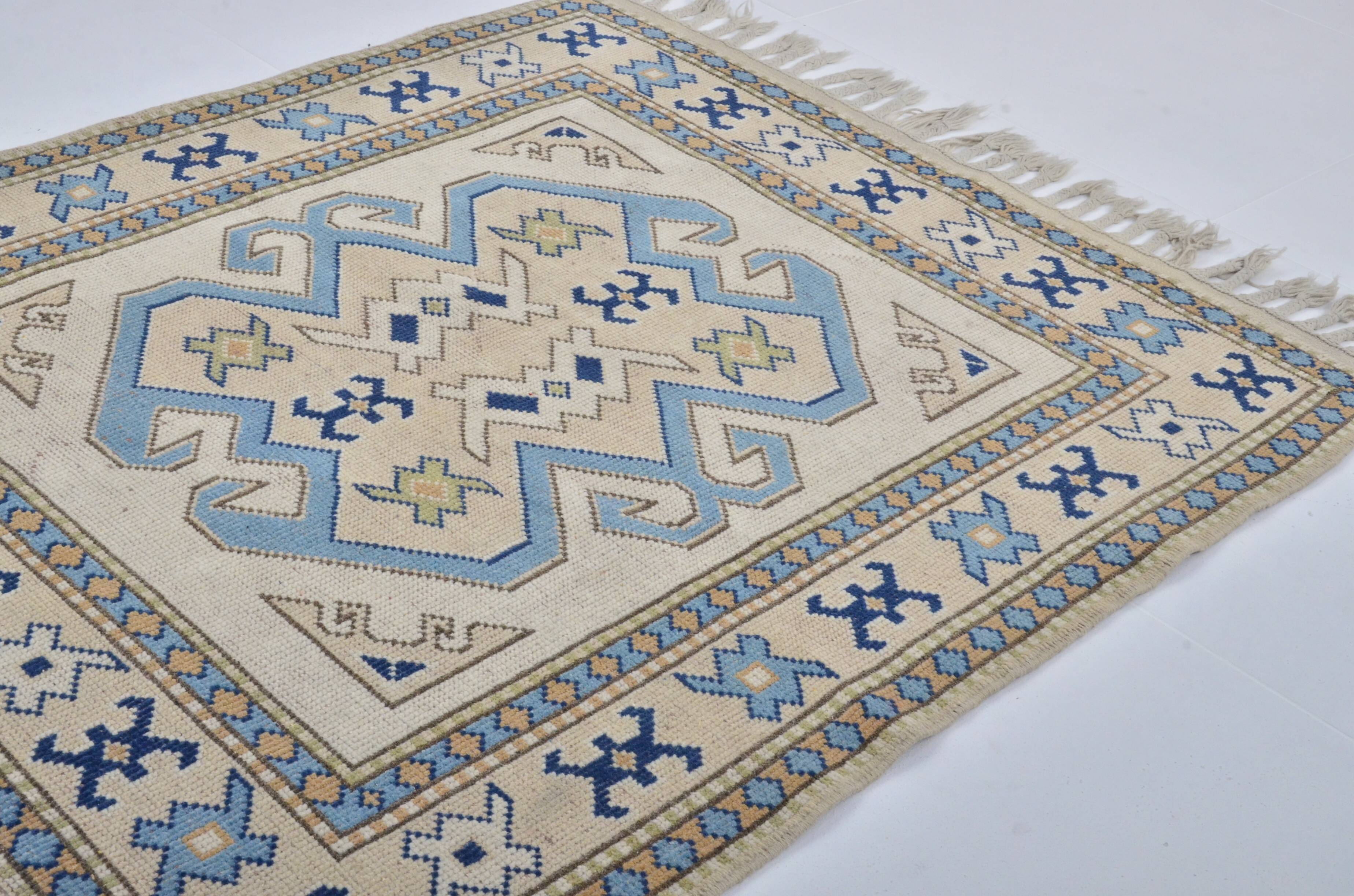 Oushak Anatolian Wool Rug