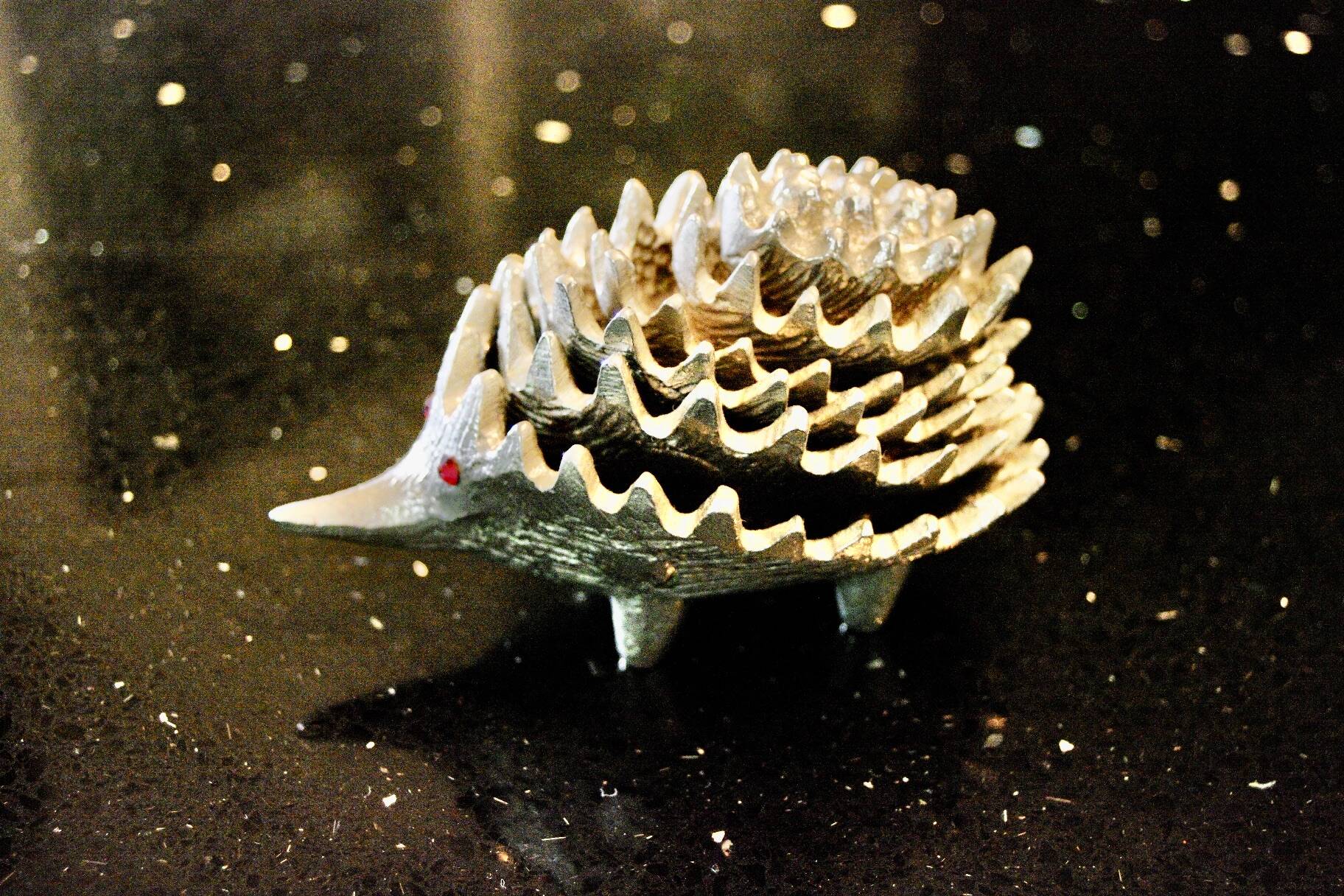 Vintage nesting ashtray by walter bosse for herta-baller 1950