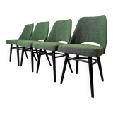 Dining Chairs by Radomir Hoffman for Ton, 1950s, Set of 4