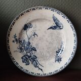 Ironstone plate Sarreguemines U&C "Carmen"
