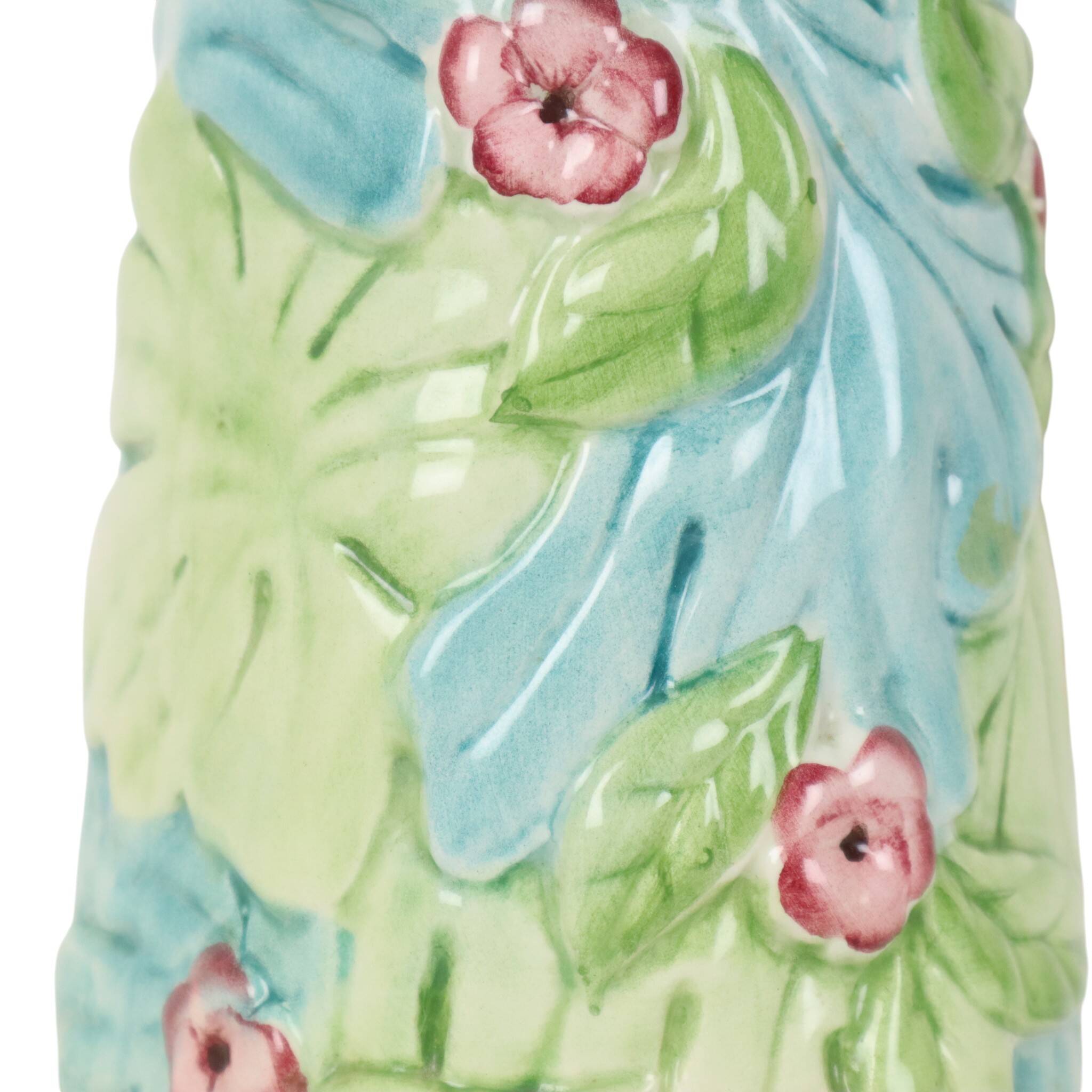 Vintage Parrot Carafe Water Jug Vase Ceramic 30cm