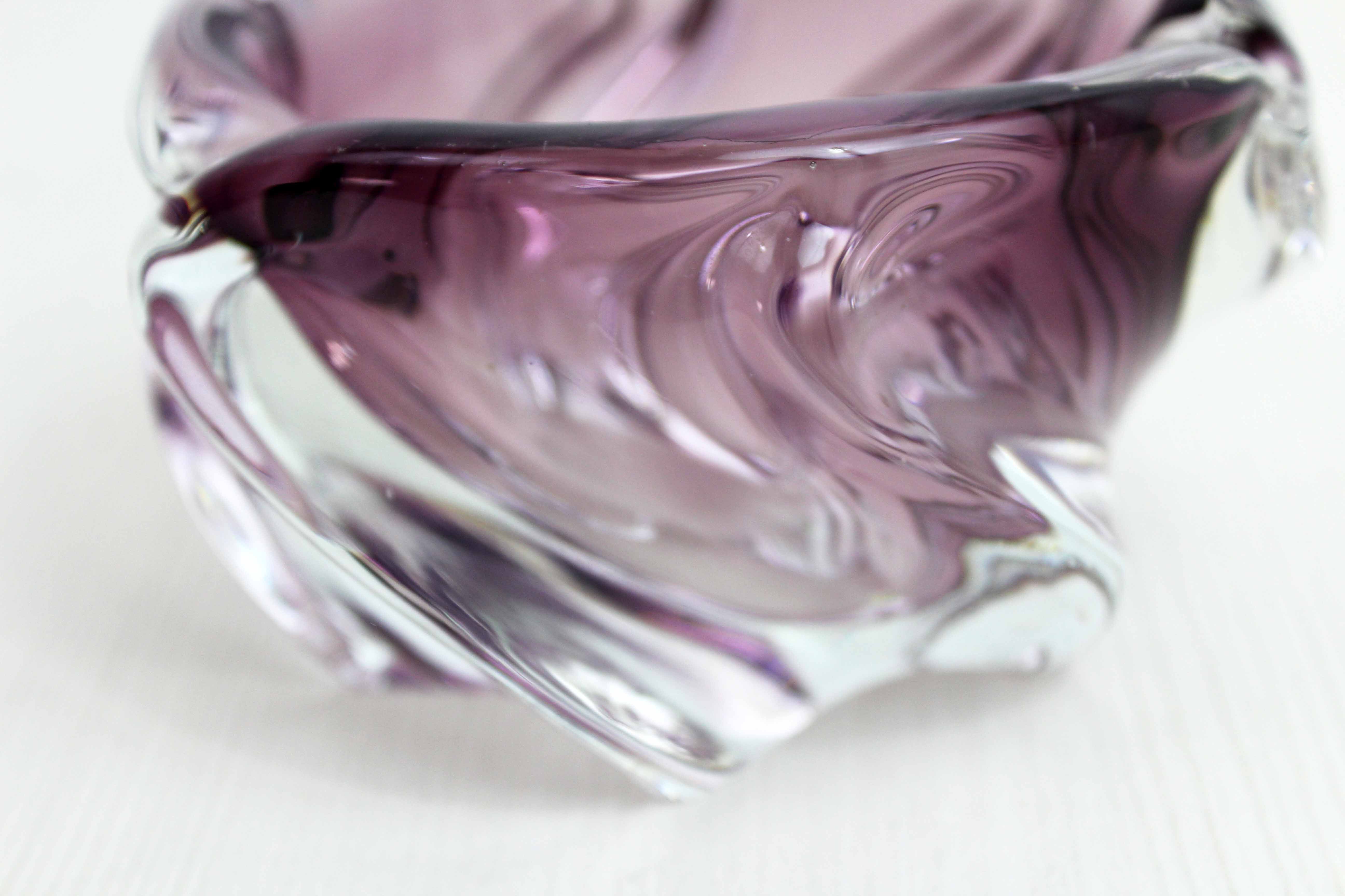 Murano glass ashtray