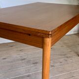 Scandinavian table teak rectangle 120x80
