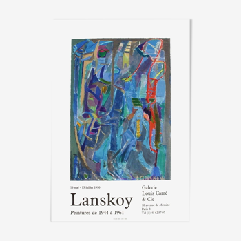 Poster André Lanskoy 1990