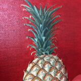 Pineapple still life painting