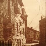 Two engravings signed and autographed by the hand of OLIÉ Fernand