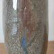 Vase artisanal signé,en terre vernissée